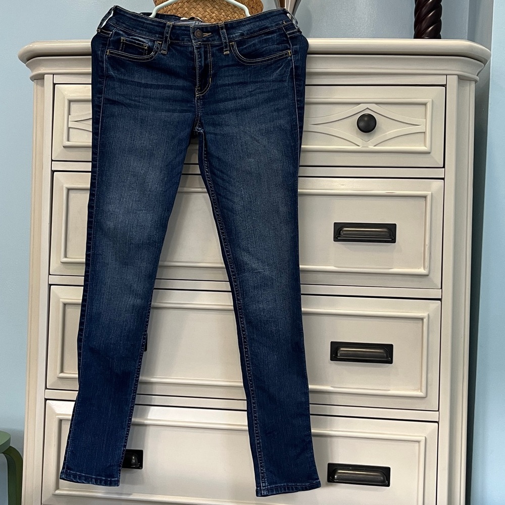 Hollister Super Skinny Dark Indigo Jeans - W26 L29